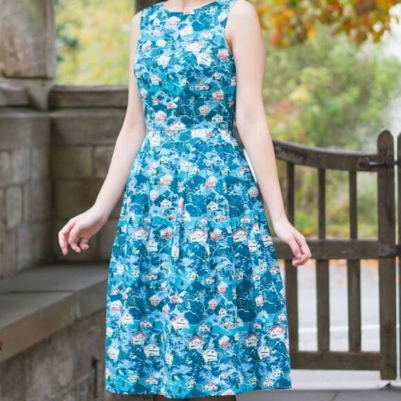 Modcloth Emily and Fin Swiss Chalets Dress - Picture 11 of 16